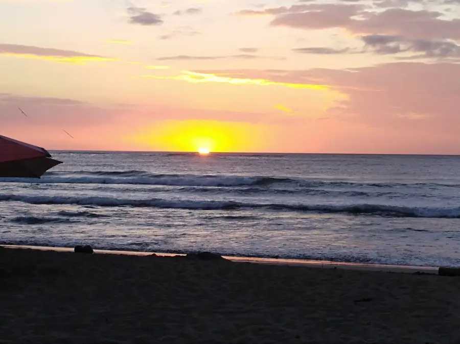 Sunset at Playa Avellanas